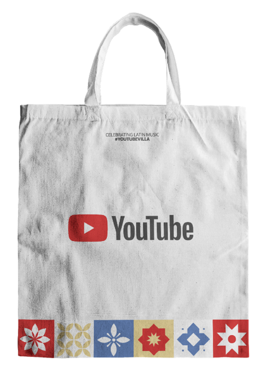 Tote bag YouTube #YouTubeVilla